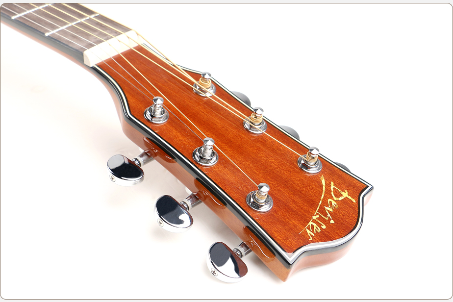 40 inch acoustic guitar sapele middle level wholesale price Deviser L-625-N