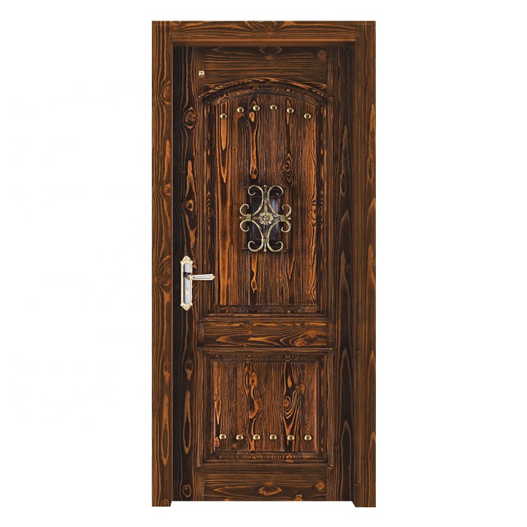 new design knotty pine rustic wood entry door