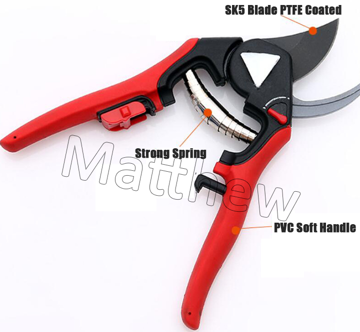 Wholesale Professional PTFE Coated Garden Pruning Shears