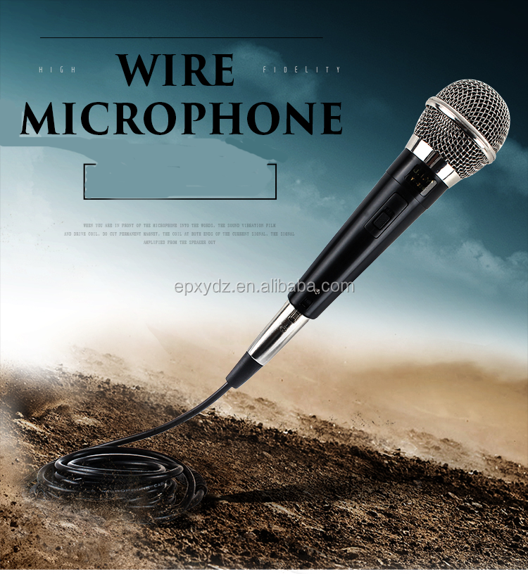 J.I.Y YS-226 Cheap Price Wired Microphone Handheld Style Microphone Dynamic Karaoke Microphone