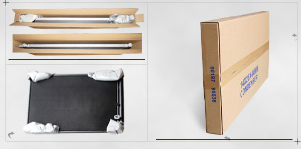 A-Premium A-Condensador De Aire Acondicionado A/C Compatible Con
