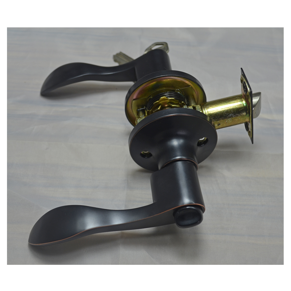 Good price new design door lock for wooden door zinc alloy tubular lever door lock handle