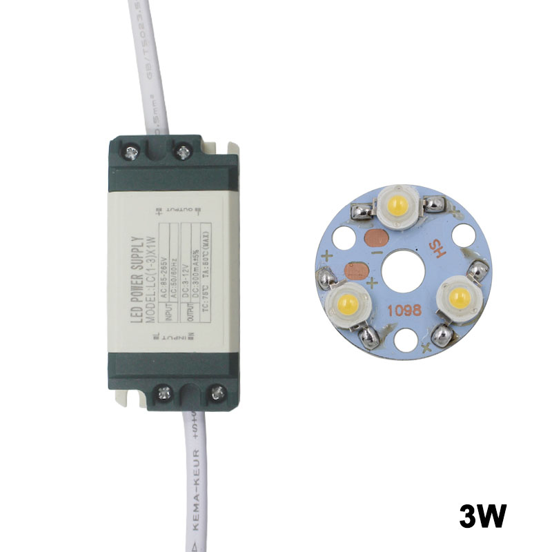 24-W-LED-Glühbirnen-Spot-Licht Star-Hochleistungs-Chipplatinen-LED-Kunststoffgehäuse-Stromversorgungstreiber