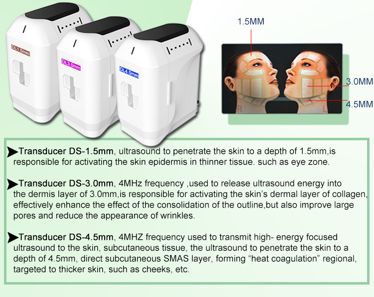 High Intensity Focused Ultrasound Portable HIFU 4d 9d HIFU Face Lift Machine hifu 7d Facial y Corporal