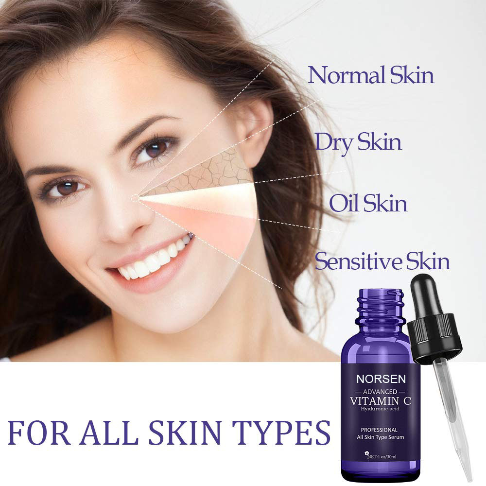 2022 Best Natural Organic Whitening Anti Aging Vitamin C Serum