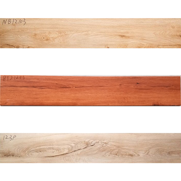 Factory  wholesale Timber Wood Grain Finish Floor tile from China 200x1000mm