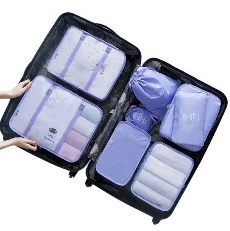 Nouveau style organisateurs de voyage pliables emballage cubes pour valises en gros