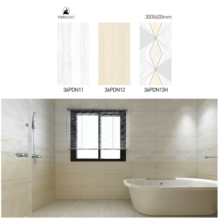 New design 300x600mm face soft wall tile floor tile