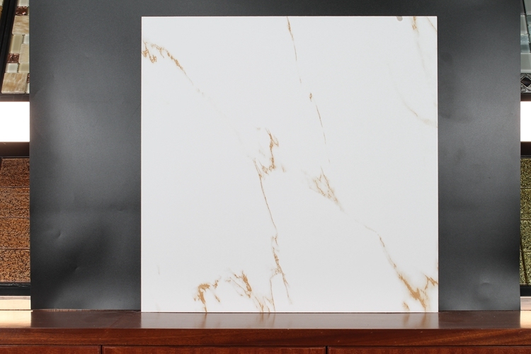 Ceramic Tile Low Price Marble White Glossy Glazed Kerala Vitrified Floor Tiles Design