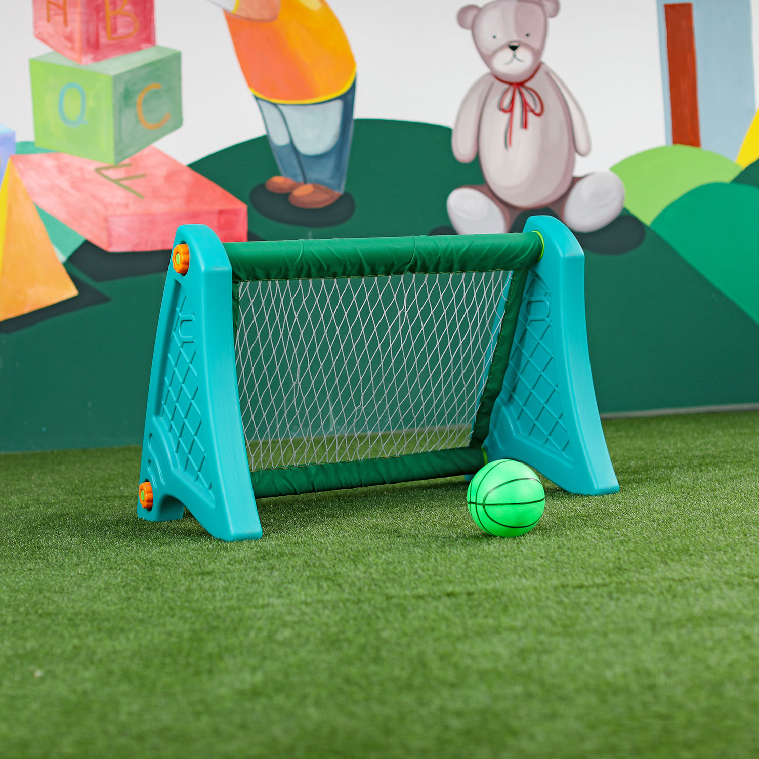 Children Sports Toy  Plastic Mini Football Goal for kids