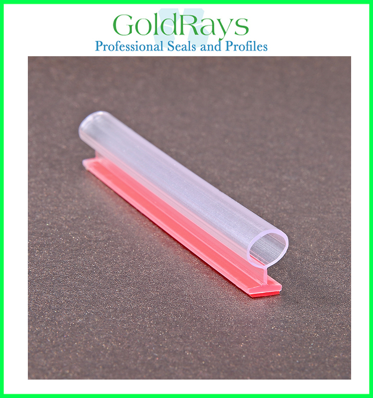 Durable  adhesive seals weather strip glass Edge Protection PVC seals