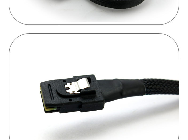 Mini Sas Cable Conector De Cable De Alimentación Sata Creación Interna