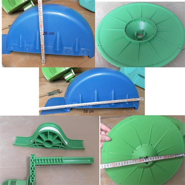 Hobbyhh 100mm Doppia Ruota Omni Plastica di Base 1... – Vicedeal