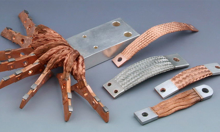 100pcs Flexible Braided Ground Cable Grounding Wire Straps High Conductivity for Electrical Grounding 100pcs Flexible Braided Ground Cable Grounding Wire Straps High Conductivity for Electrical Grounding