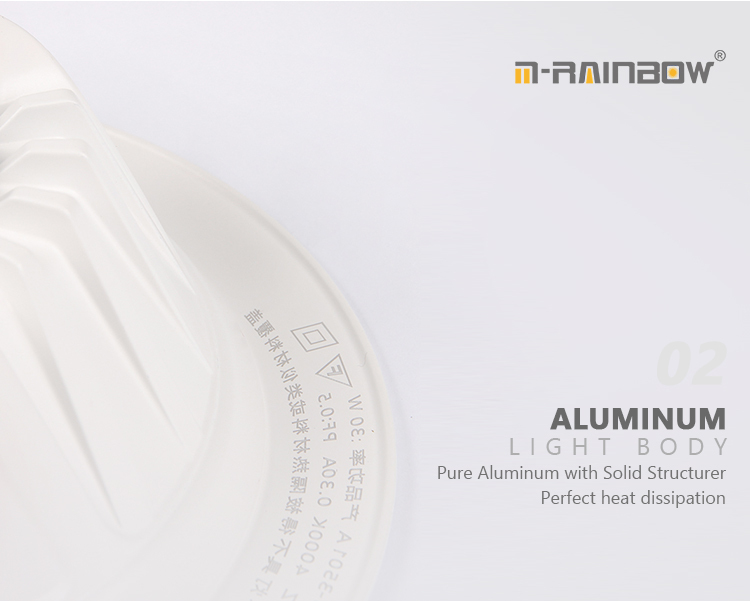 Commercial down light 6 inch 20w  recessed led SMD downlight