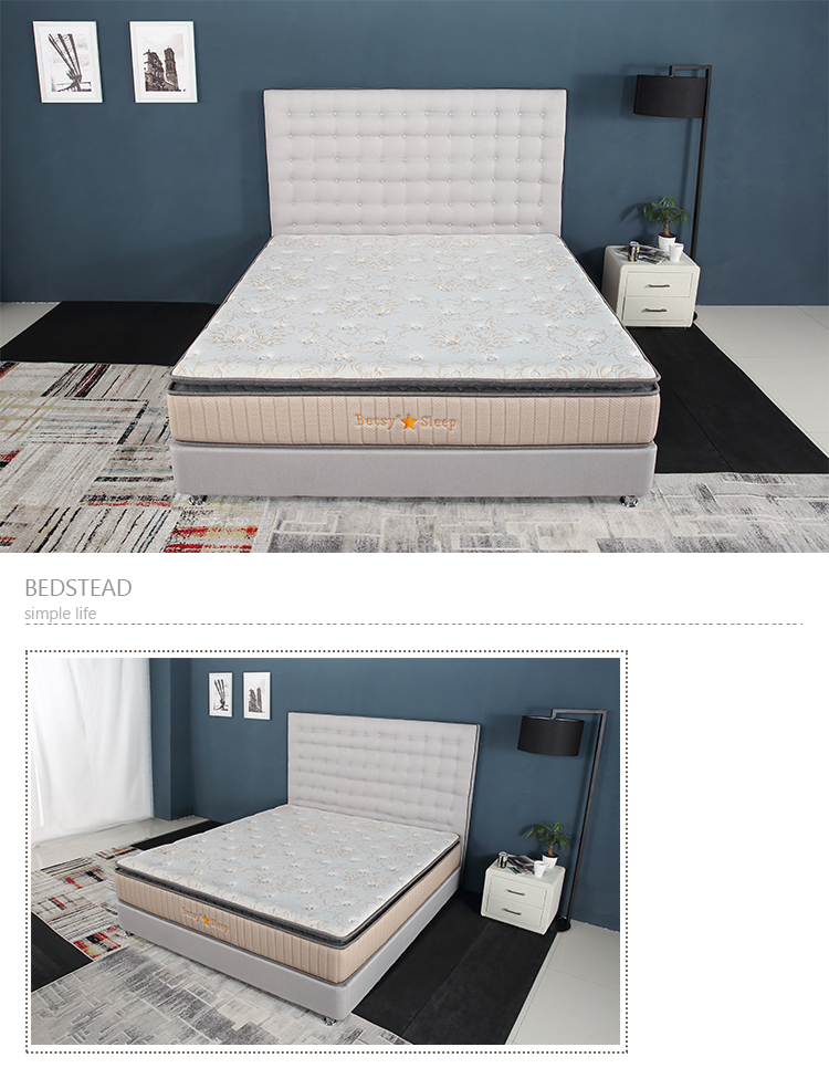 Luxury bedroom cool gel memory foam size customized mattress
