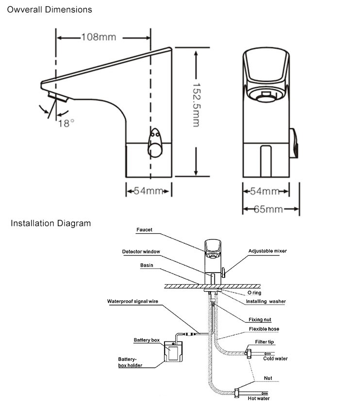 High Sensitivity Kitchen Faucet