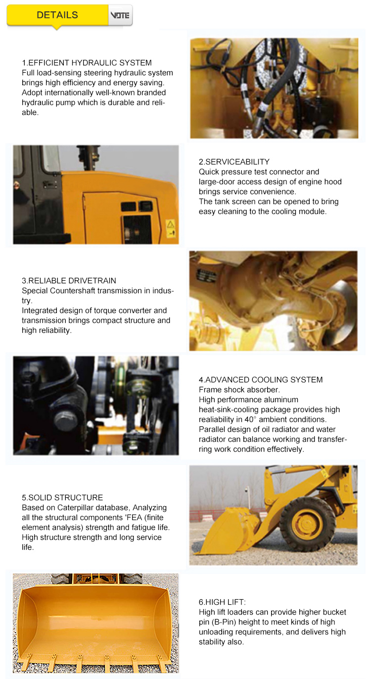 2018 Chinses 16 Ton Wheel Loader Sale