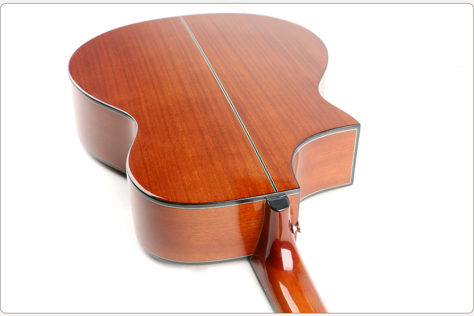 40 inch acoustic guitar sapele middle level wholesale price Deviser L-625-N