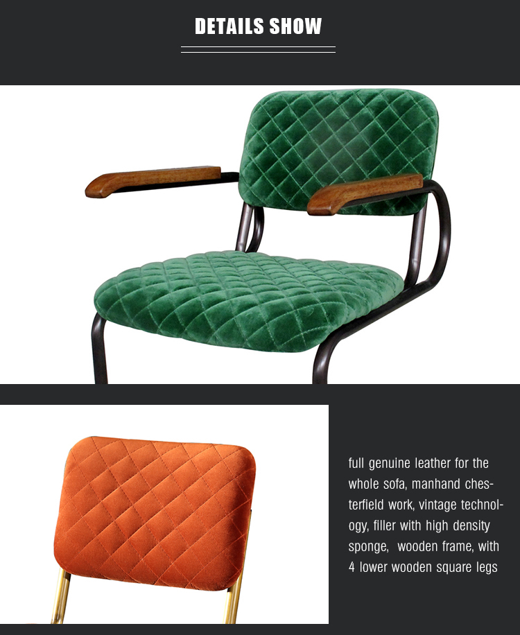best quality luxury leisure chair modern design bar chair with armrest antique leather kitchen bar stools with arm