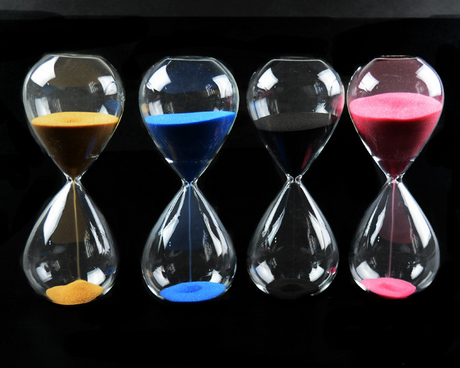 Borosilicate glass Hourglass Sand Timer For Office, Study, Home Decor and Time Management
