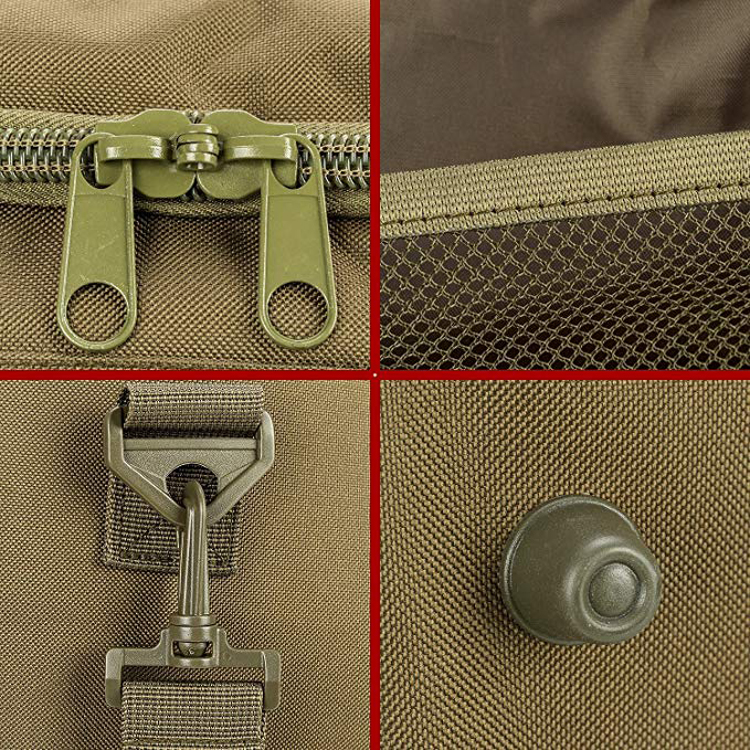 Sac marin fait sur commande de sport de gymnase de vêtement de logo avec le compartiment de chaussure pour les hommes