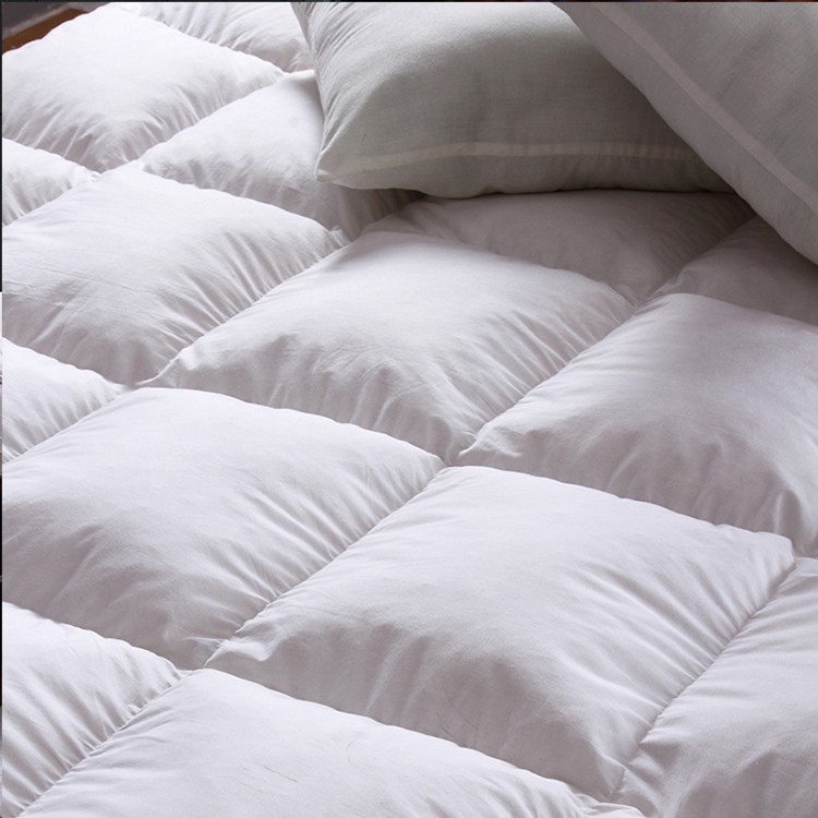 Wholesale Manufacturer White Hotel Down Feather Mattress From China