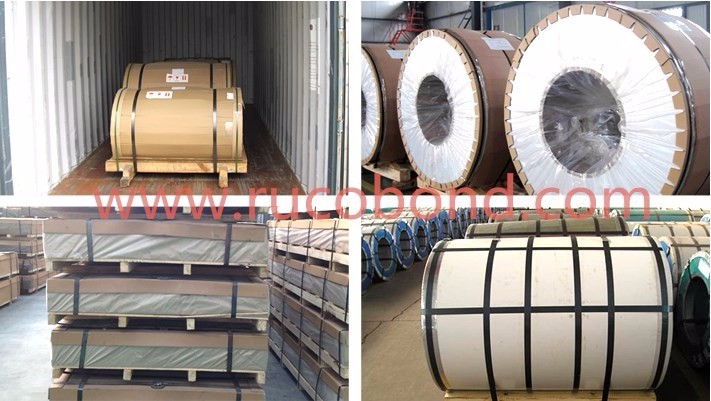 Color coating aluminum coil for aluminum composite panel