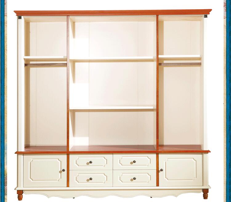 four door wardrobe antique European whole wardrobe French bedroom furniture wardrobe p10260