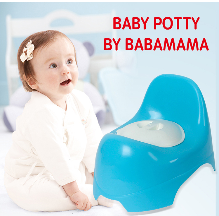 Baby Potty Toilet Training Seat Portable Plastic Child Potty Trainer, Kids Indoor Baby Potty Chair Plastic Children's Pot/