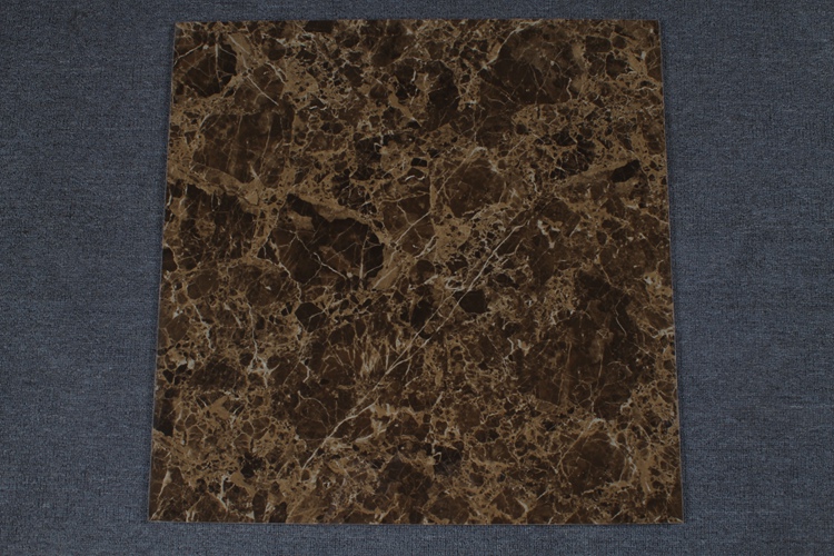 Living Room Decor Marble Look Tiles Modern Inkjet Printing Dark Brown Porcelain Tiles In Kenya