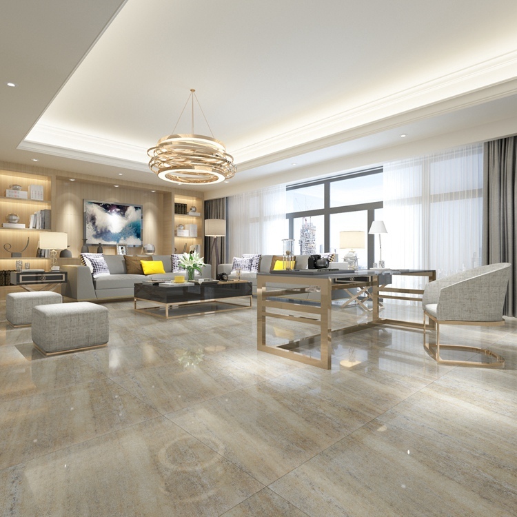 Ceramic Tiles Nepal Good Price Sedona Slate Cedar Glazed Polished Porcelain Tiles 600X600