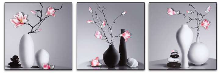 Hot Selling Unique Room Decor Art Ideas Designs Flower Vase Painting