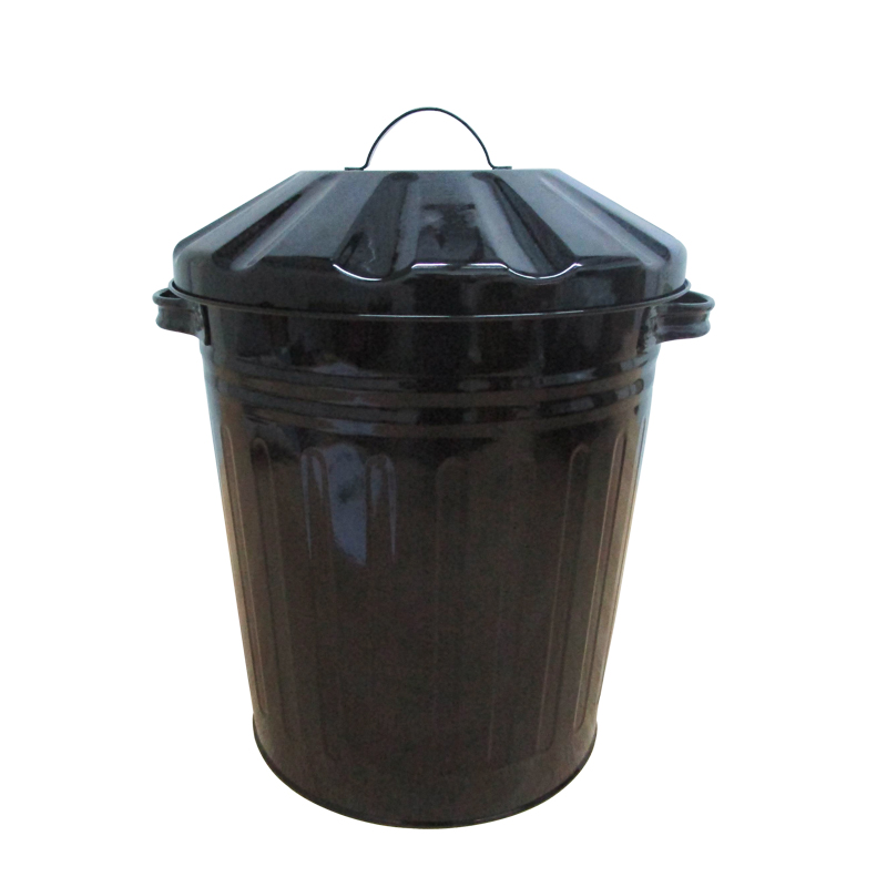 Home Use Galvanized metal 12L Mini trash can