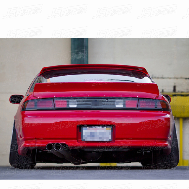 ロケットバニースタイル炭素繊維リアスポイラー1994-1998日産シルビア