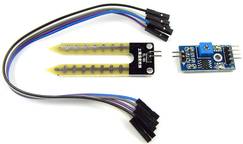 Soil hygrometer detection module soil moisture sensor robot smart car