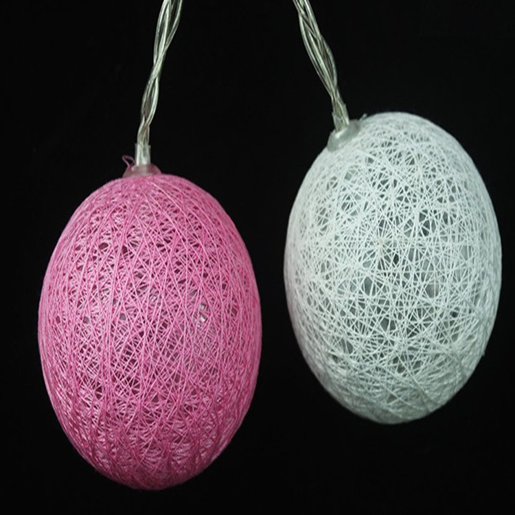 LED Cotton String Light Led Light Battery Operated For Christmas Indoor Decoration string lights