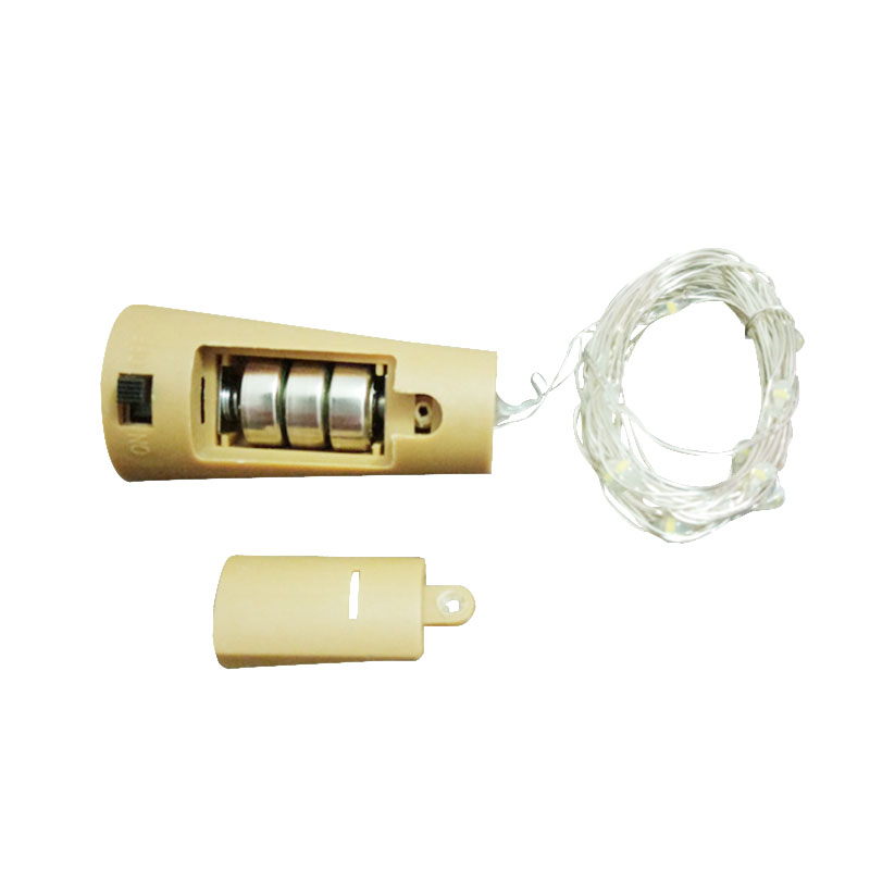 Novelty 2M 20leds LED Copper Fairy Night Light Waterproof Garland Lamp for Garden Christmas Wedding Party Decoration Lighting