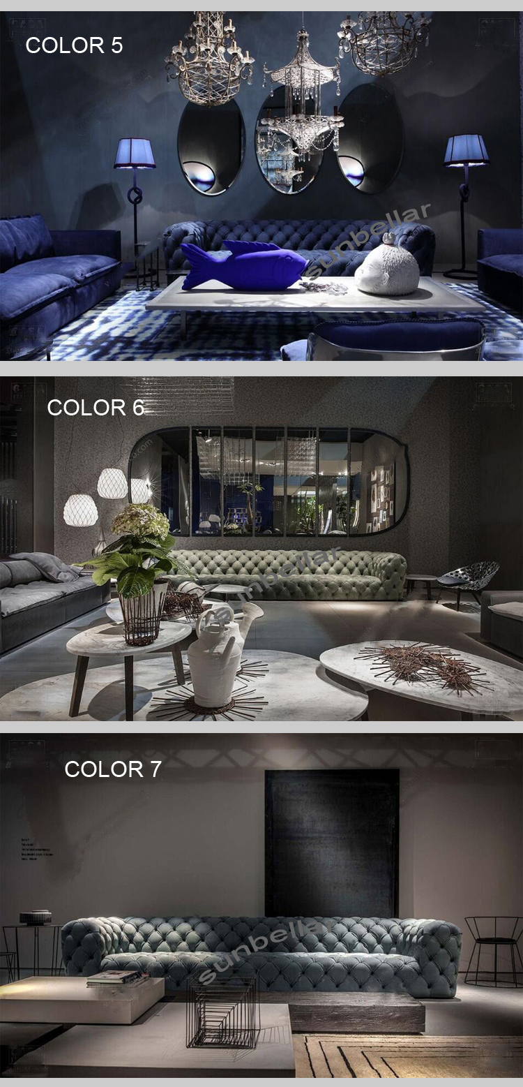 American style tufted fabric chesterfield sofa luxury classic sofa  for living room hotel furniture