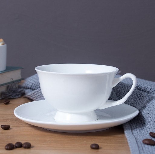 Coffee Passion Coffee Mug & Saucer Set Dishwasher and Microwave Safe