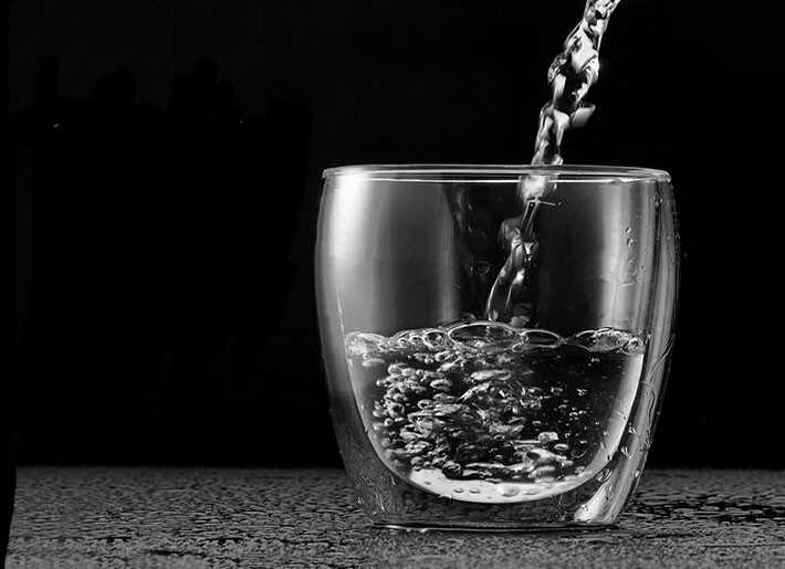 Double Wall Borosilicate Transparent Glass Cup For Milk or Coffee