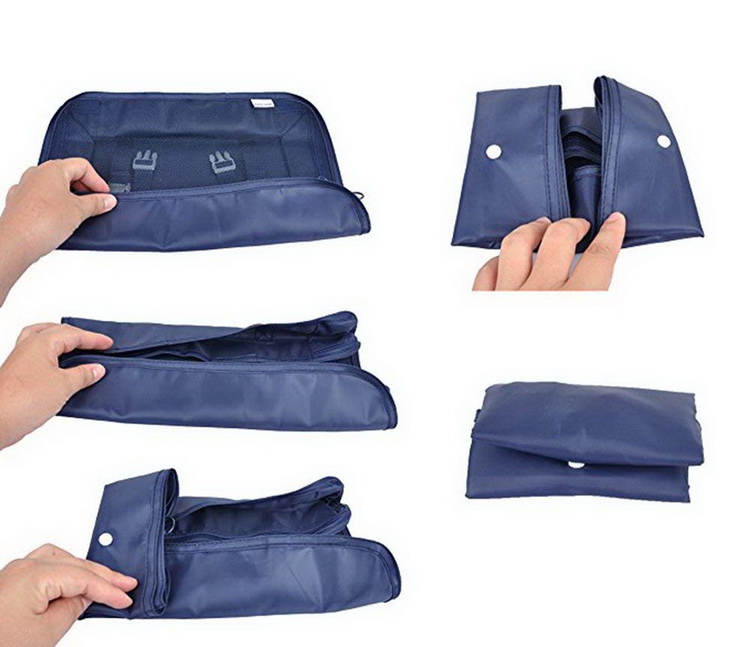 Nouveau style organisateurs de voyage pliables emballage cubes pour valises en gros