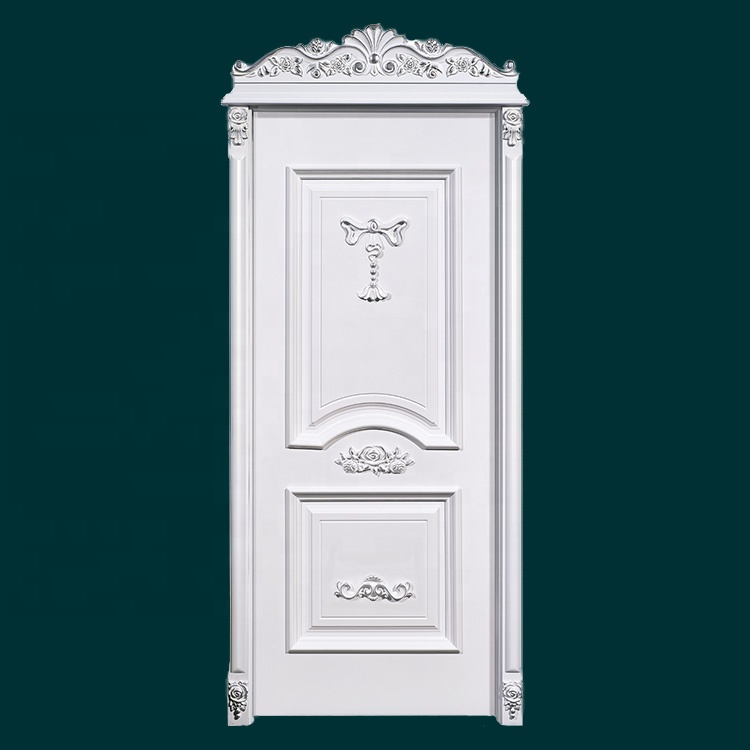 European style puertas de madera bedroom door preference interior wooden doors