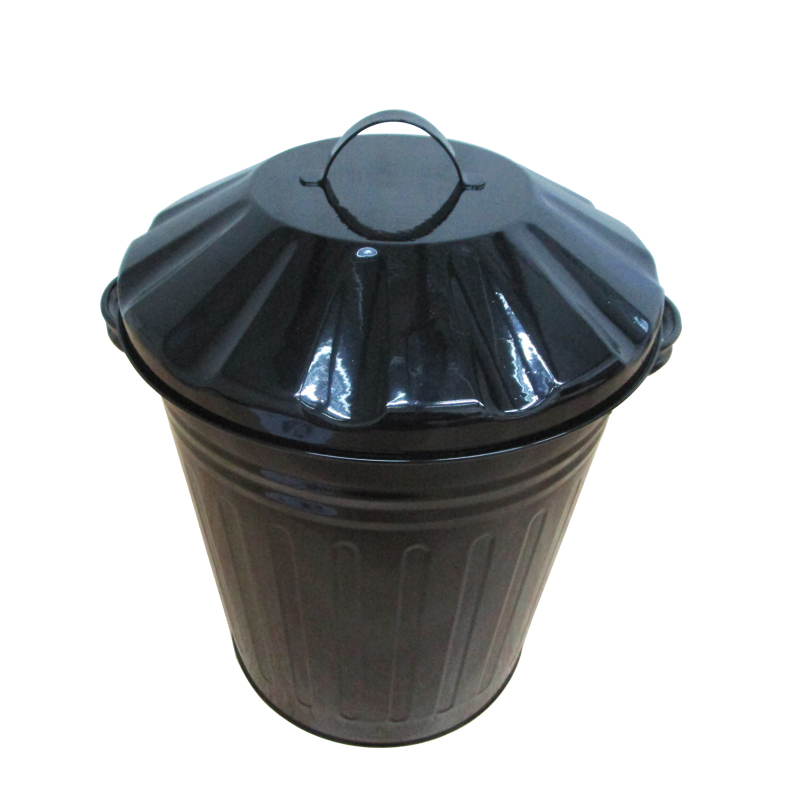 Home Use Galvanized metal 12L Mini trash can