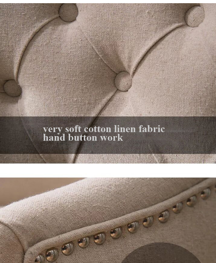 foshan factory high back fabric dinning chair buttons back chair restaurant chair for dining room