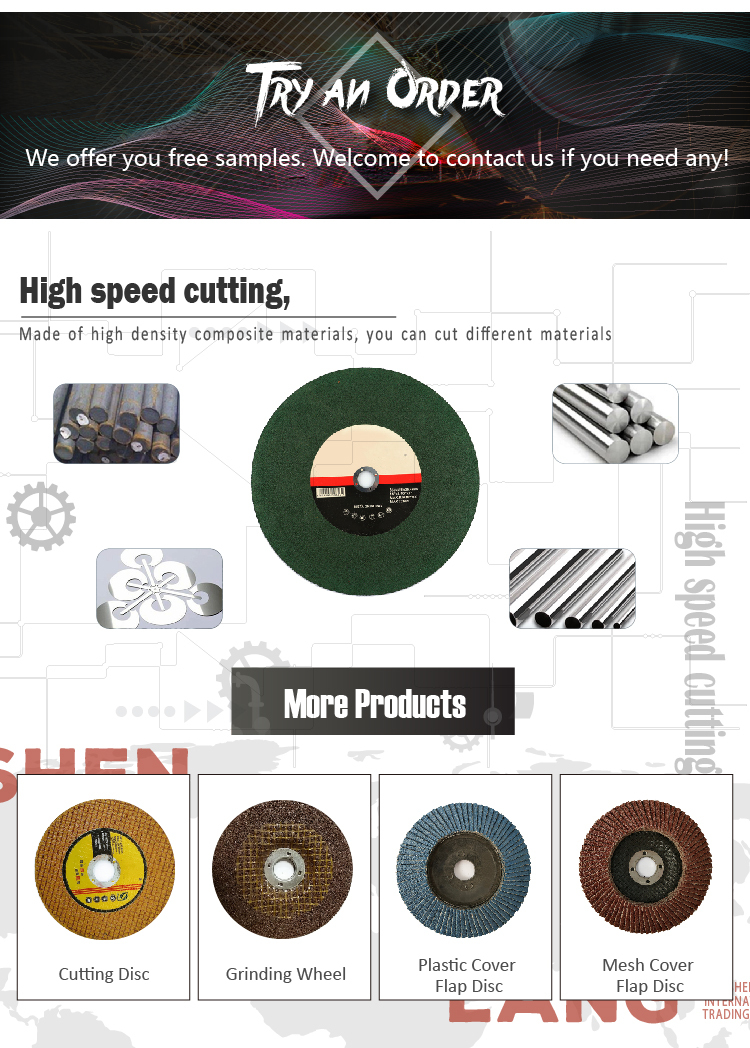 Cutting Wheel For Metal Grinding Disc Abrasive 4 Inch Cutting Wheel Disc