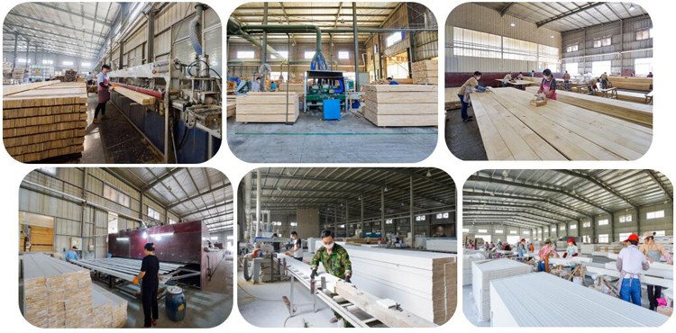 Building materials fj wood shoe molding wholesaler