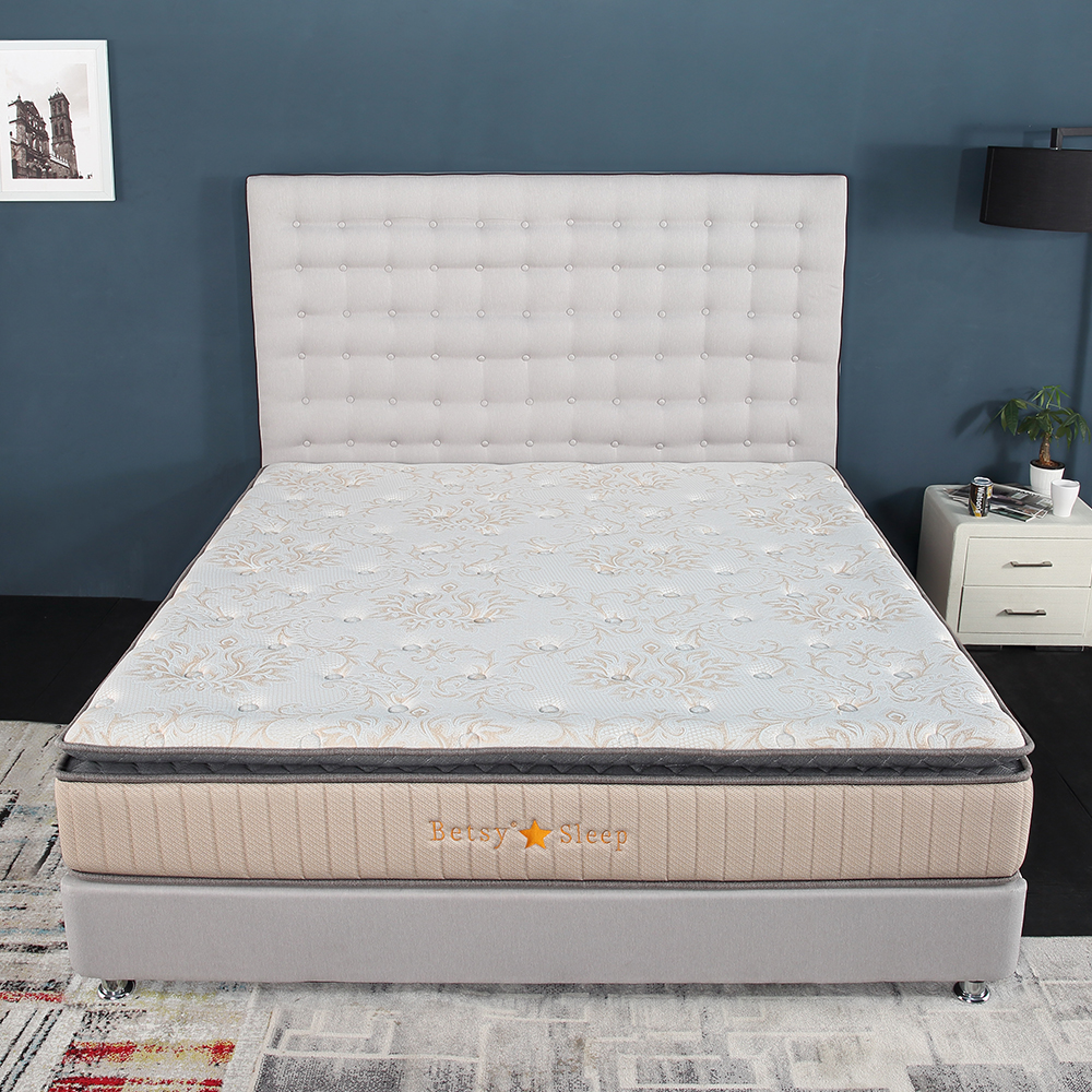 Luxury bedroom cool gel memory foam size customized mattress