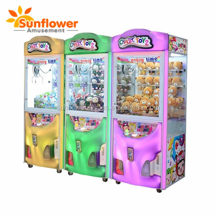 TOY　カルニチン&CLA 2セット Arcade Toy Candy Crane Crazy Toy2 Claw Machine for Sale