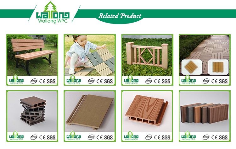 Good surface wood textured wpc floor wood plastic composite timbertech decking